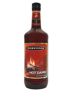 DeKuyper Hot Damn Cinnamon Schnapps Liqueur